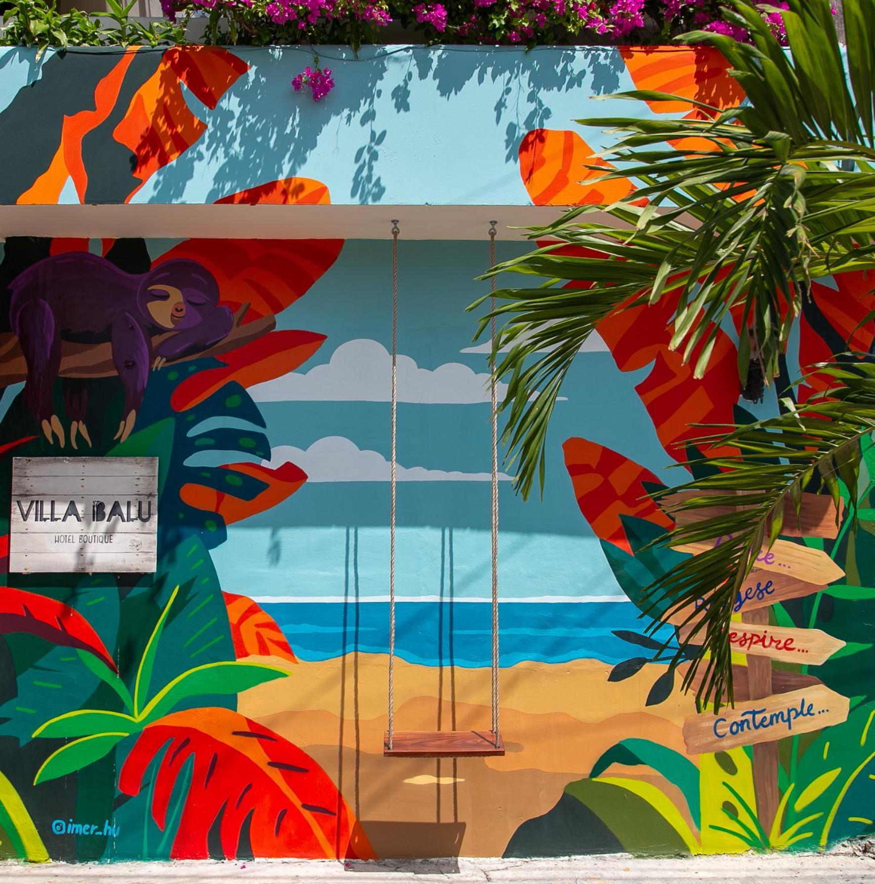 Hotel Villa Balu Bacalar Esterno foto